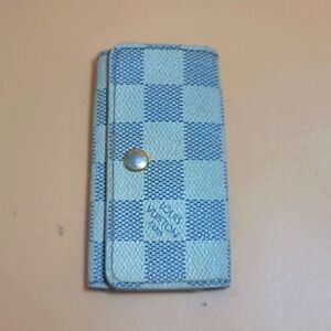 Authentic Louis Vuitton Azur Keychain Wallet